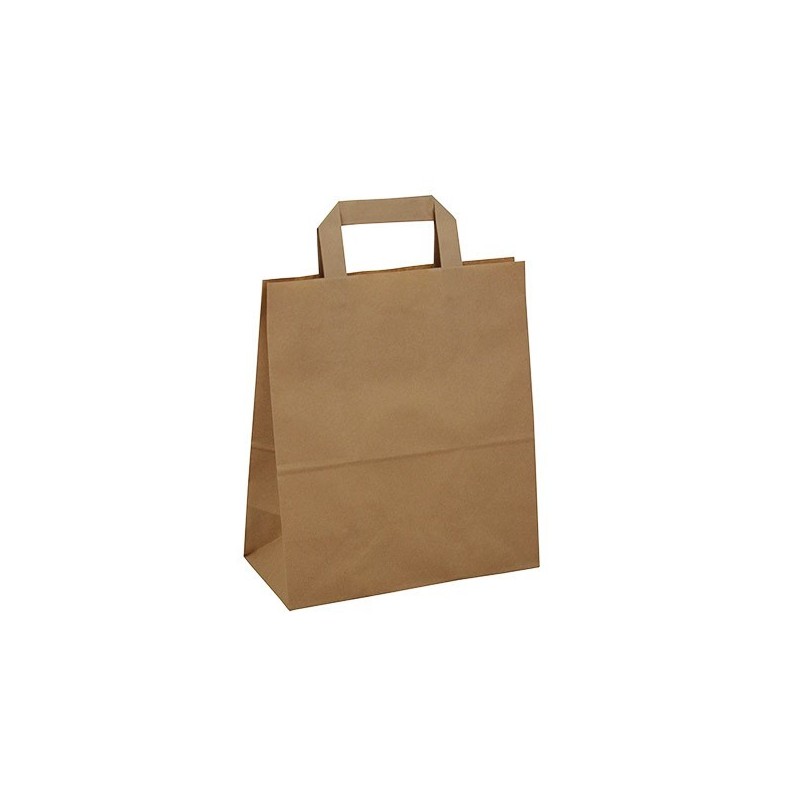 Papírová taška hnědá Krafter 22x11x25 Papírová taška hnědá Krafter 22x11x25