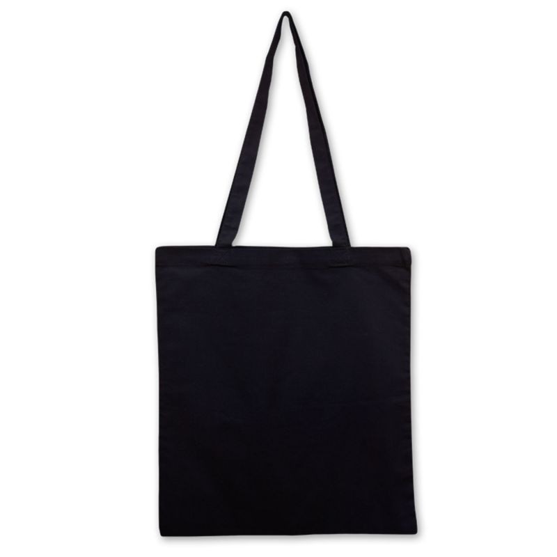 Bavlněná taška černá 135 gr - 38x42 cm