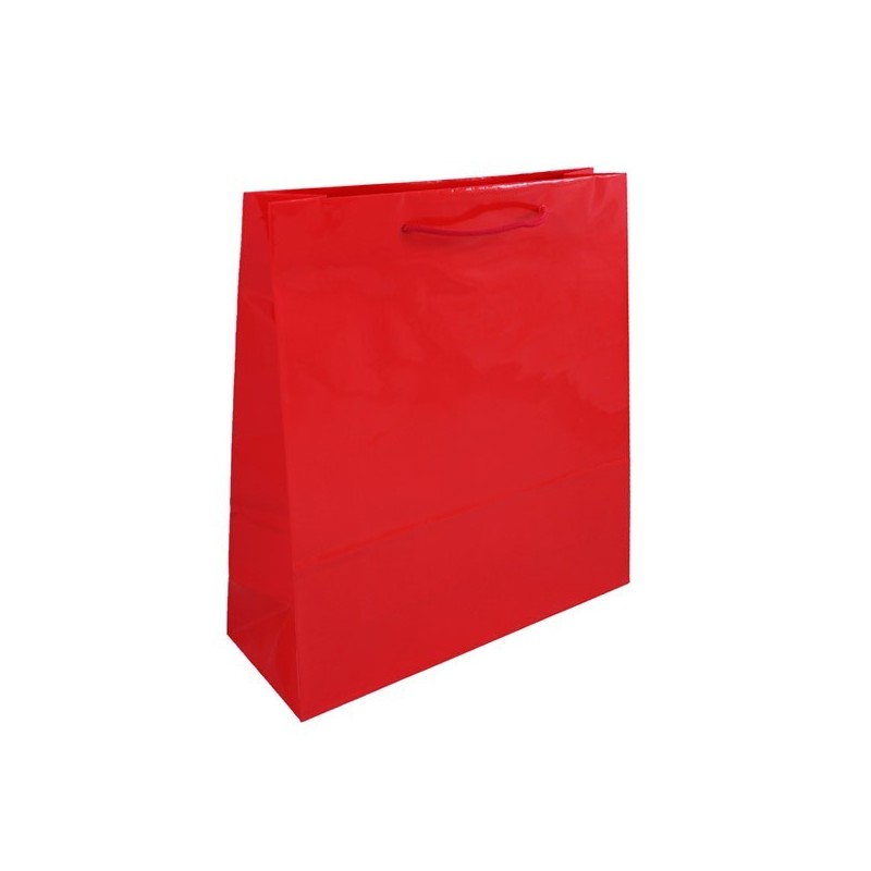Dárková taška červená Milano 36x12x40