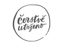 čerstvě utrženo logo